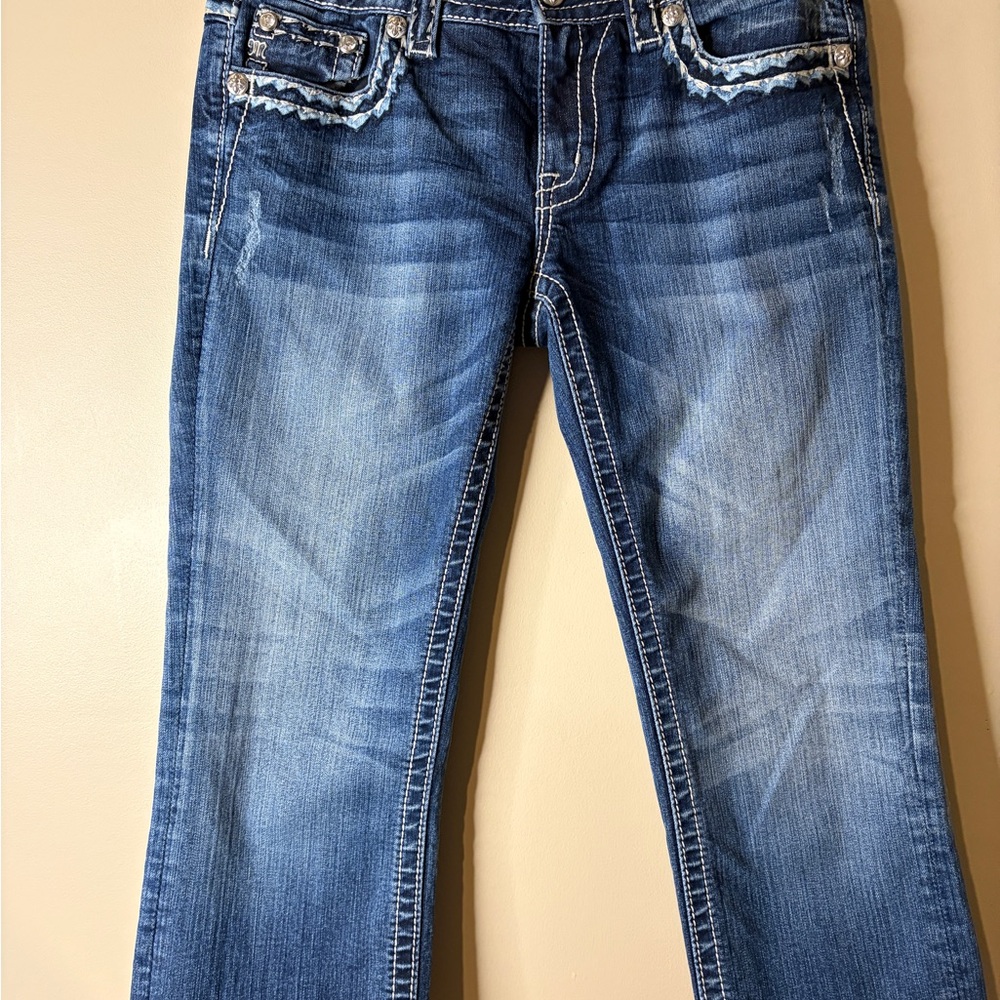 Miss Me Blue capri size 29